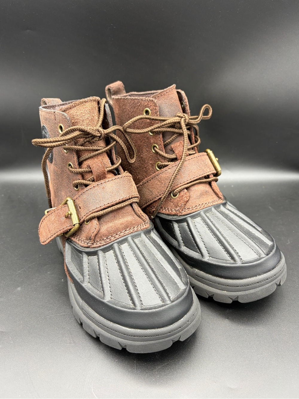 POLO Ralph Lauren Oslo High Boots Shoes size 1